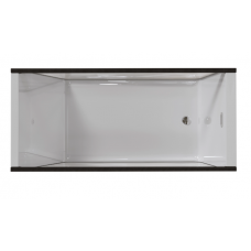 Ванна акриловая Aima Neo 2 стекла матовое серое 170х75 см 01нео1775с2с Ванна акриловая Aima Neo 2 стекла матовое серое 170х75 см 01нео1775с2с